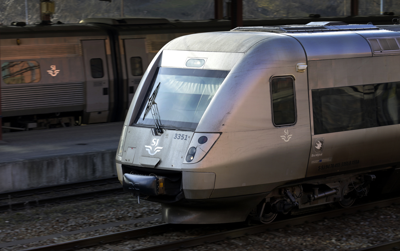 En olycka stoppar tågtrafiken mellan Uppsala C och Gävle. Arkivbild. Foto: Janerik Henriksson/TT