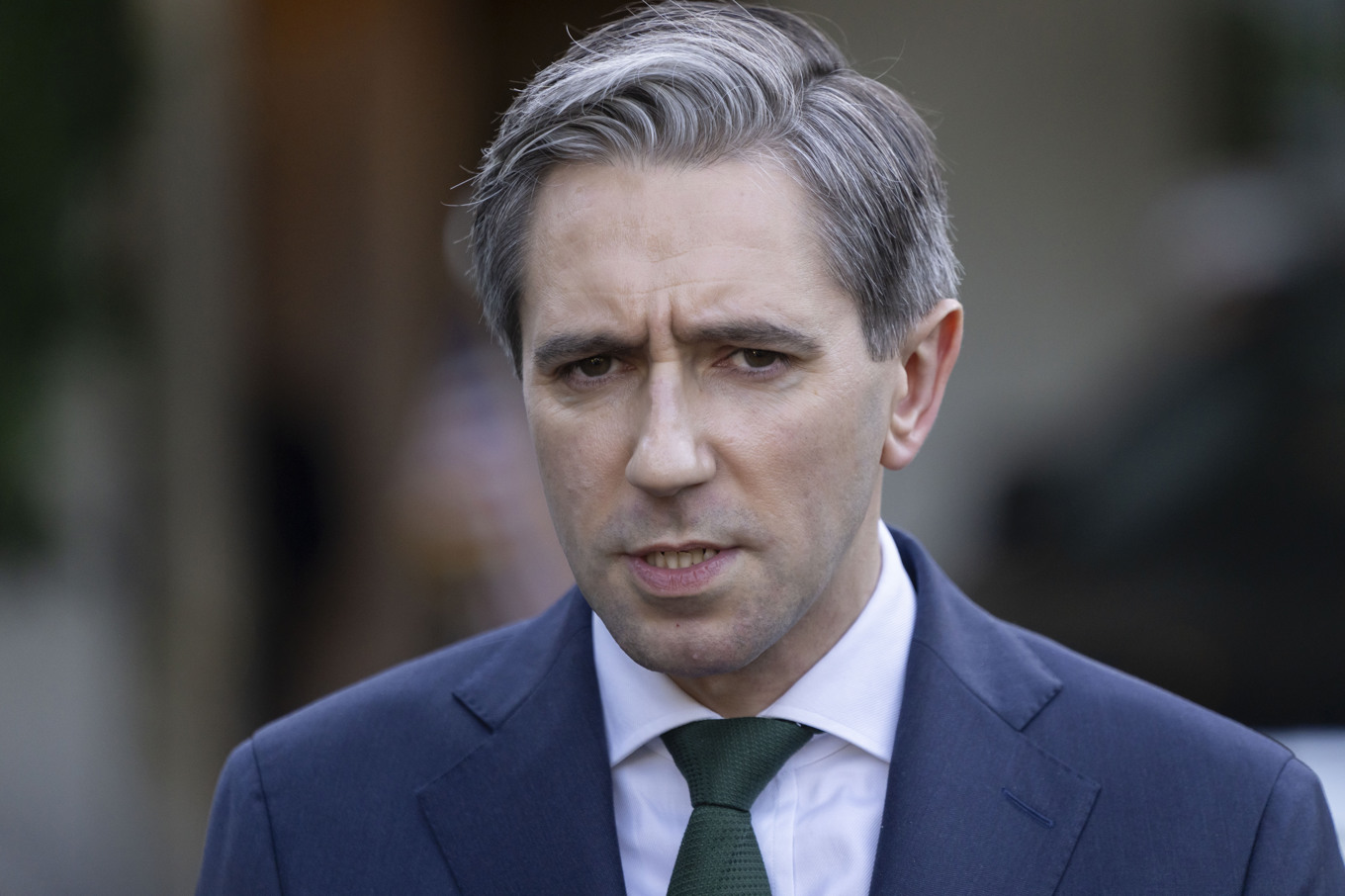 Irlands premiärminister Simon Harris. Arkivbild. Foto: Ben Curtis/AP/TT