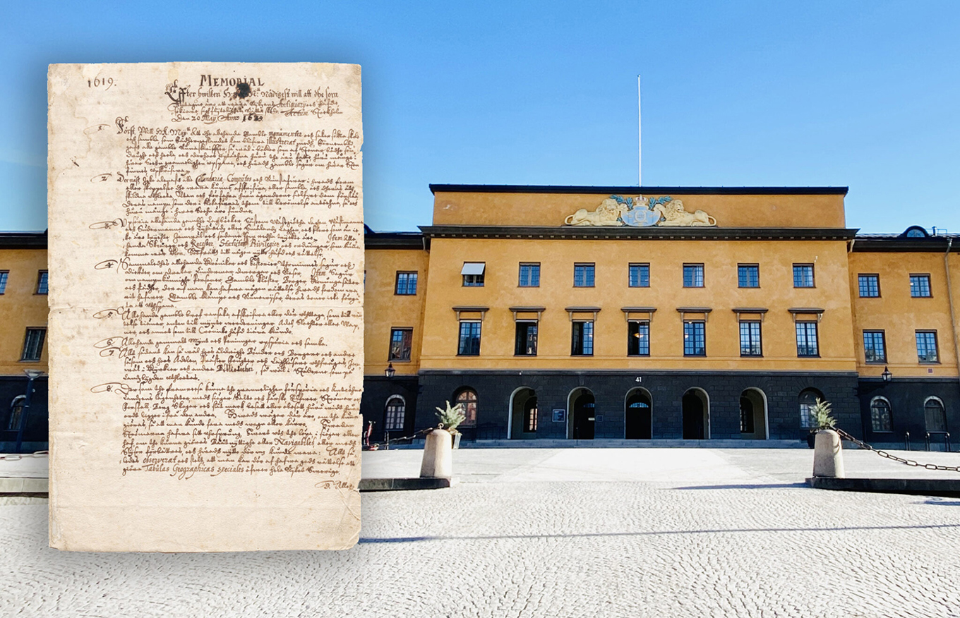 Under Riksantikvarieämbetets och Kungliga bibliotekets projekt kommer nära 300 år av arkivhandlingar att tillgängliggöras. Foto: Ola Jensen/Dennis Pettersson CC BY