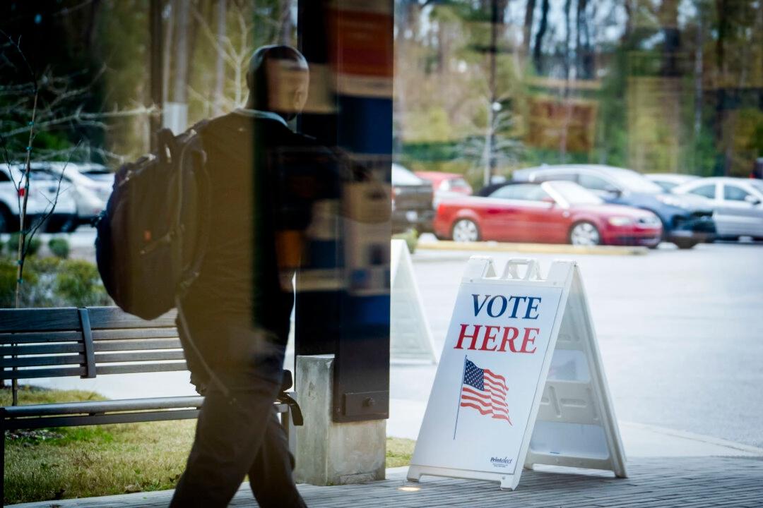 En förtidsröstningsplats i Mount Pleasant i South Carolina. 45 miljoner amerikaner har förtidsröstat. Foto: Madalina Vasiliu