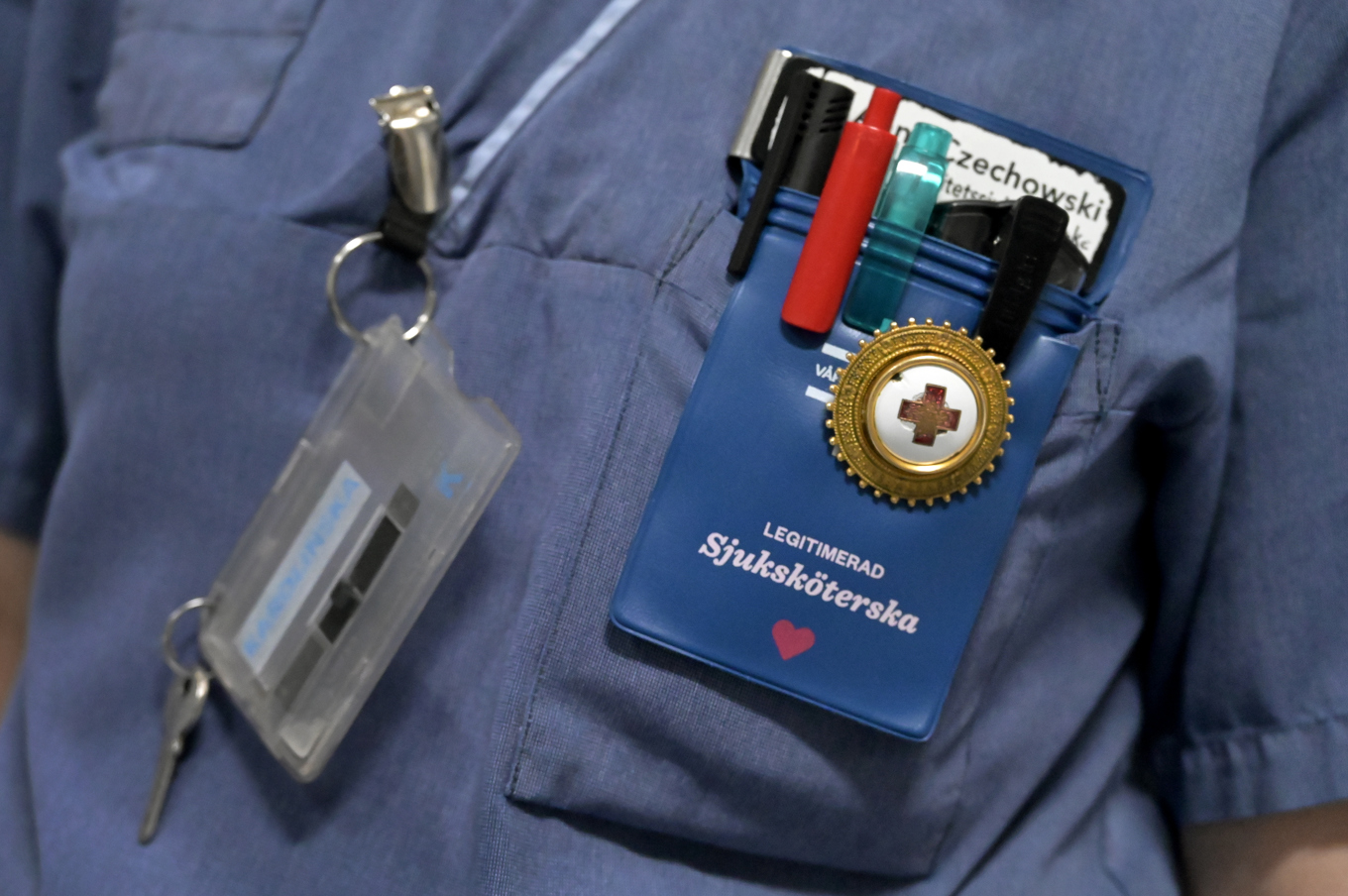 Sjuksköterskor ska ersättas av digitala varianter hos Doktor24. Arkivbild. Foto: Janerik Henriksson/TT