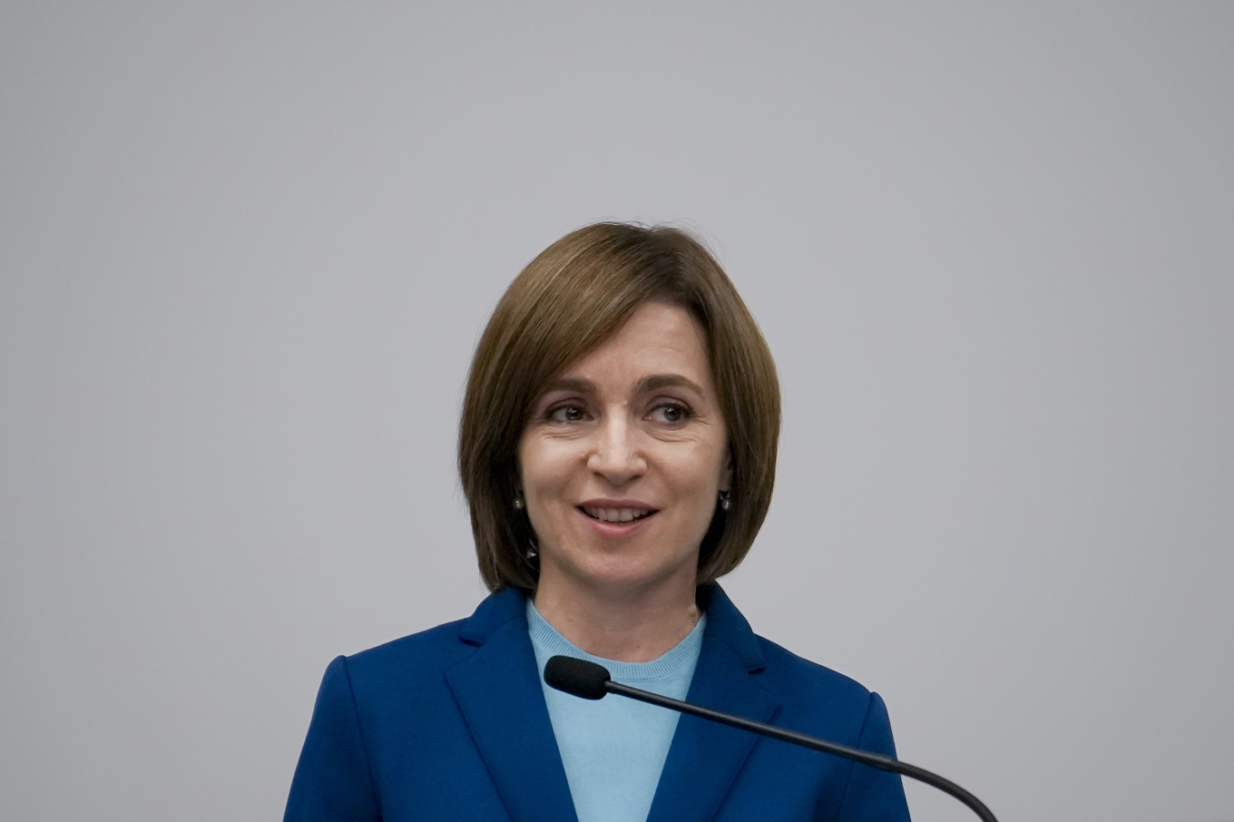 Moldaviens president Maia Sandu. Foto: Vadim Ghirda/AP/TT