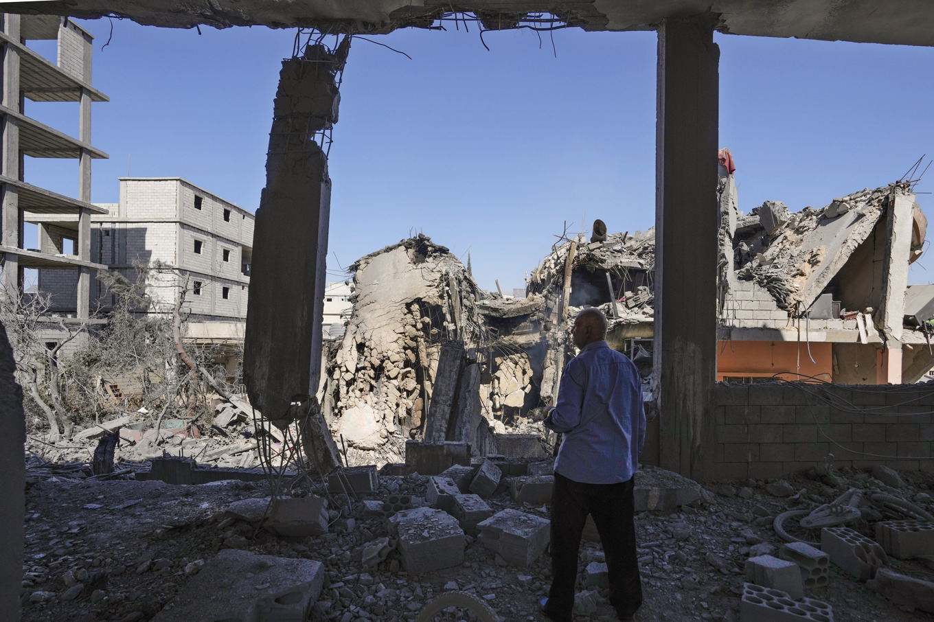 Baalbek i östra Libanon har återkommande attackerats av Israels militär. Arkivbild. Foto: Hassan Ammar/AP/TT