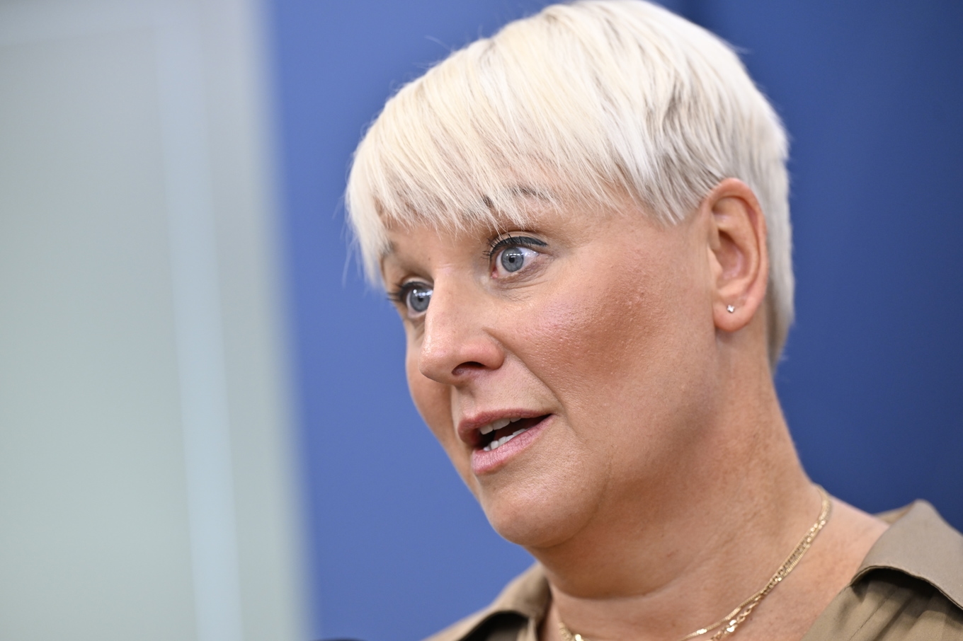 Äldre- och socialförsäkringsminister Anna Tenje (M). Arkivbild. Foto: Henrik Montgomery/TT