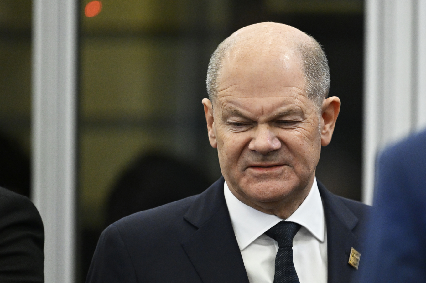 Tysklands förbundskansler Olaf Scholz. Foto: Denes Erdos/AP/TT