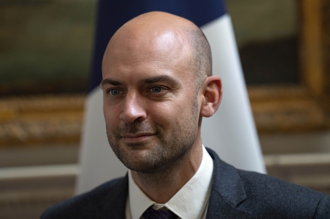 Frankrikes utrikesminister Jean-Noël Barrot avfärdar inte franska trupper i Ukraina. Arkivbild. Foto: Carl Court/AP/TT