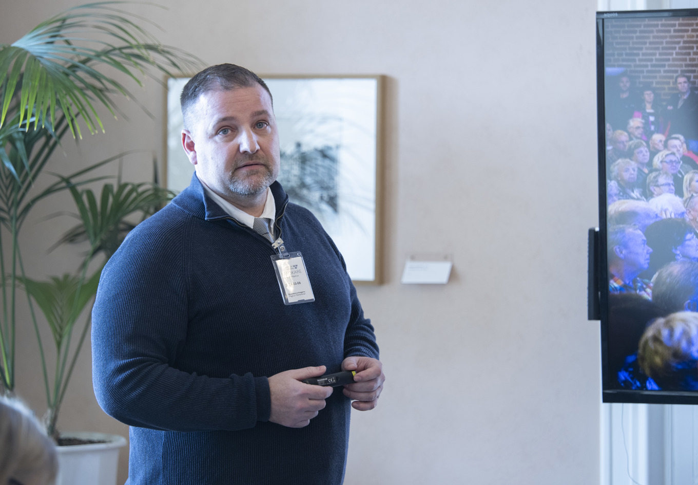 PFAS-föreningen i Kallinges ordförande Herman Afzelius. Arkivbild. Foto: Fredrik Sandberg/TT