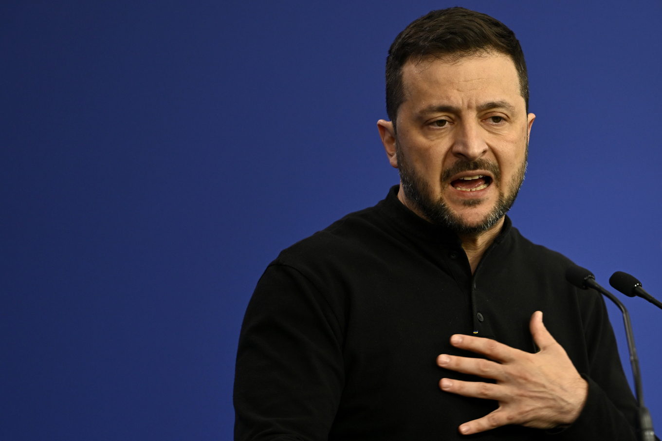 Ukrainas president Volodymyr Zelenskyj. Arkivbild. Foto: Denes Erdos/AP/TT