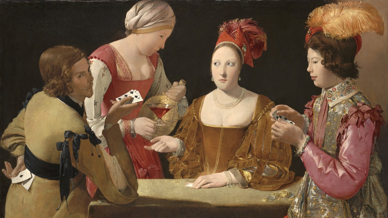 Förlorad i spelet blir allt till ett spel. Målning av Georges de La Tour (1593-1652). Foto: Public Domain