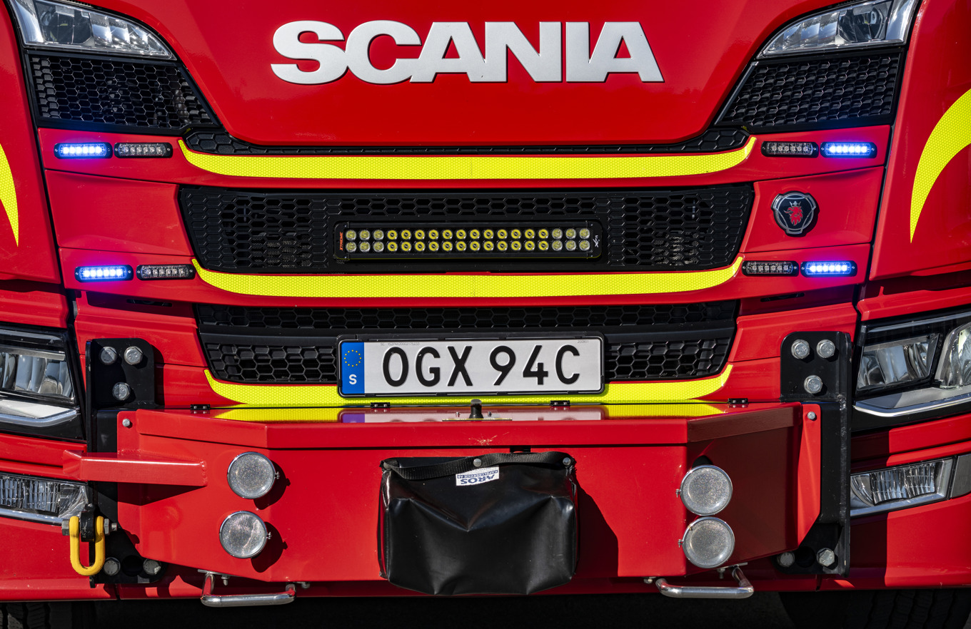 En person har hittats död i en lägenhet i Stockholm där de brann på lördagen. Arkivbild. Foto: Johan Nilsson/TT