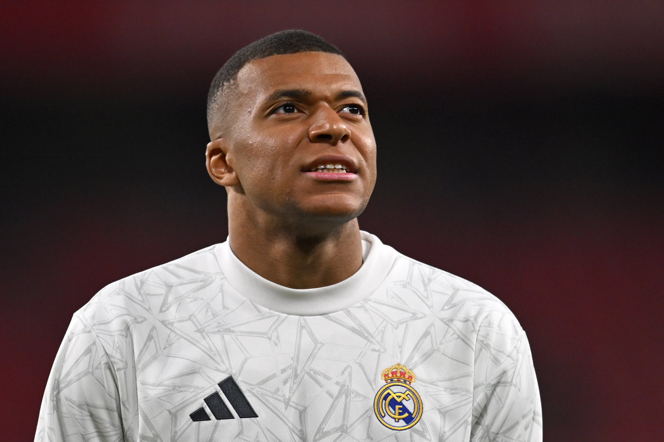 Real Madrid-stjärnan Kylian Mbappé. Arkivbild. Foto: Miguel Oses/AP/TT