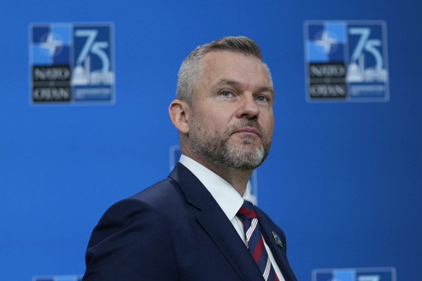 Slovakiens president Peter Pellegrini. Arkivbild. Foto: Matt Rourke AP/TT