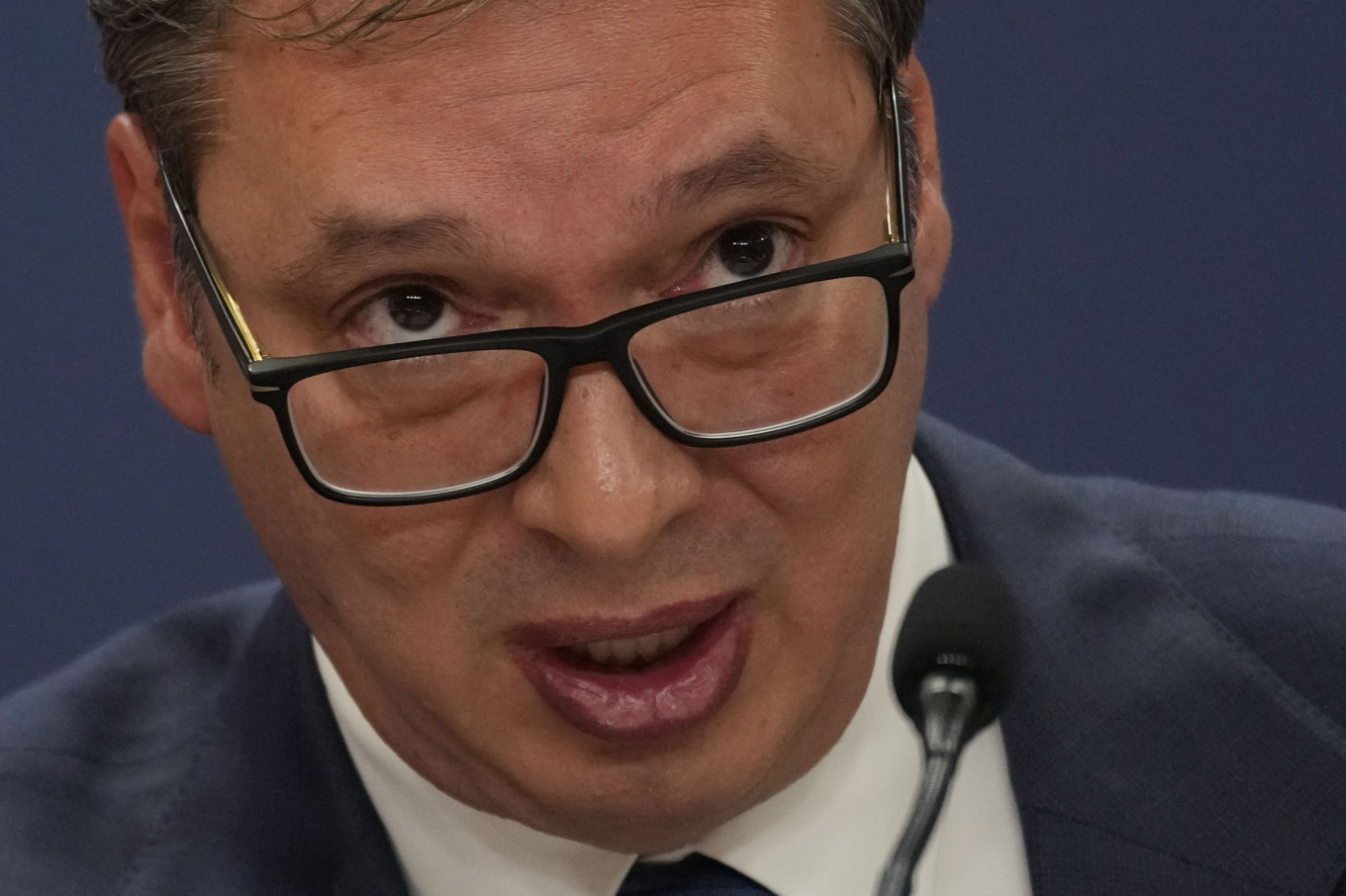 Serbiens president Aleksandar Vucic har kritiserat beslutet. Arkivbild. Foto: Darko Vojinovic/AP/TT