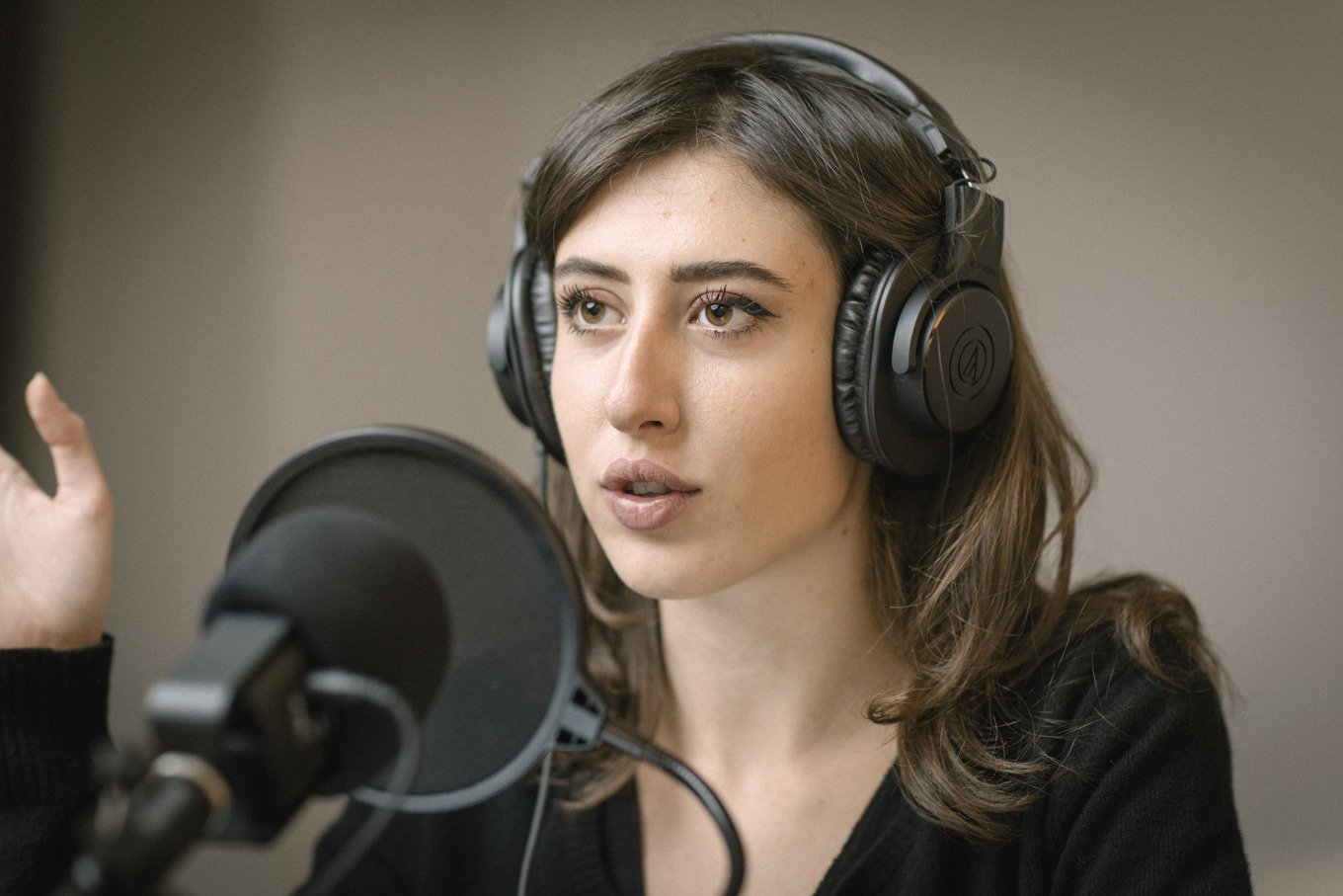 Den italienska journalisten Cecilia Sala har frihetsberövats av myndigheter i Iran. Arkivbild. Foto: Chora media via AP/TT