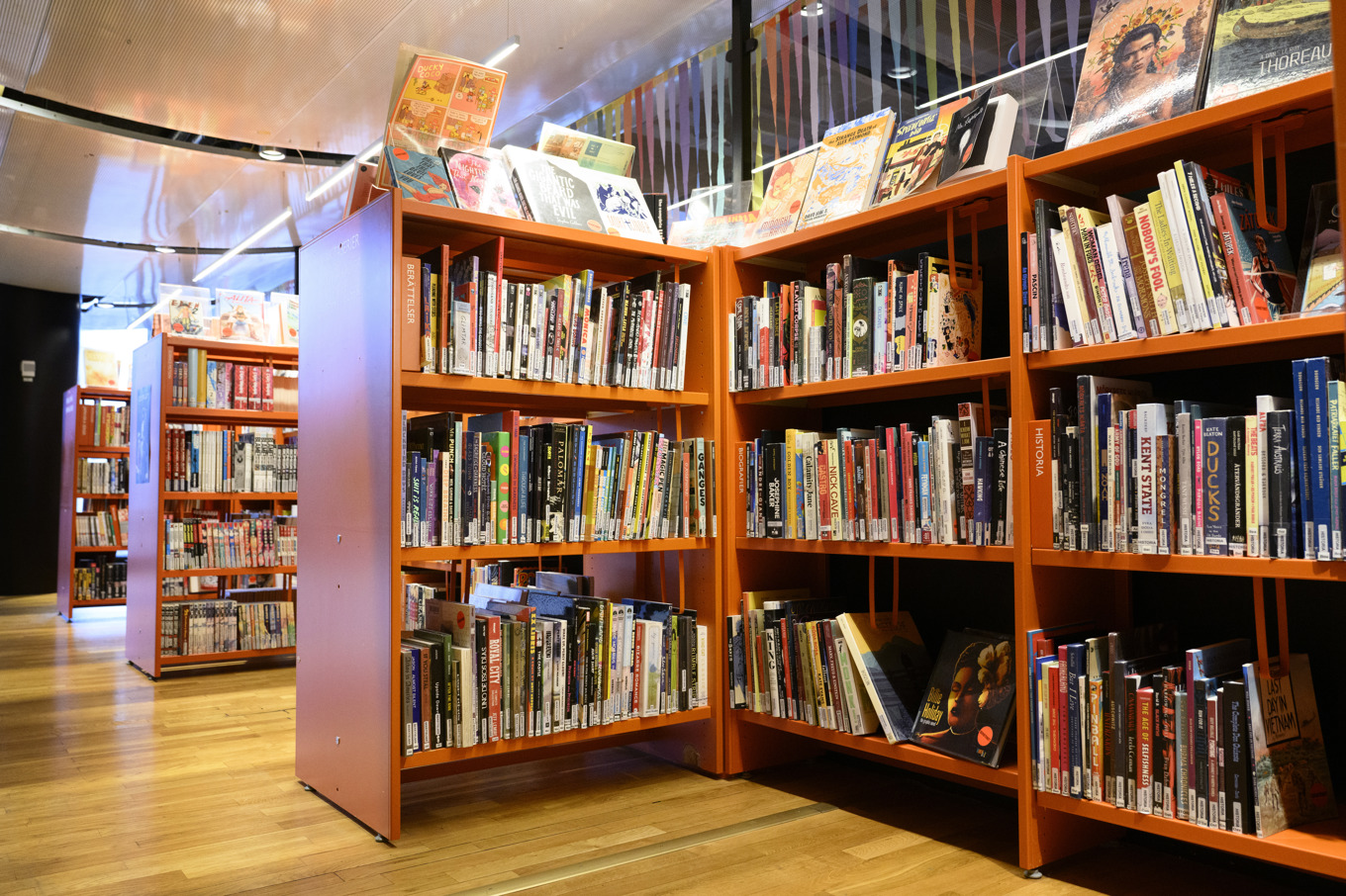 Bara fem personer fick tillträdesförbud från svenska bibliotek under 2024. Arkivbild. Foto: Jessica Gow/TT