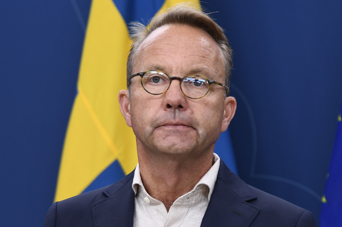 Socialstyrelsens generaldirektör Björn Eriksson uppmanar kommuner och regioner att stärka sin beredskap. Arkivbild. Foto: Lars Schröder/TT