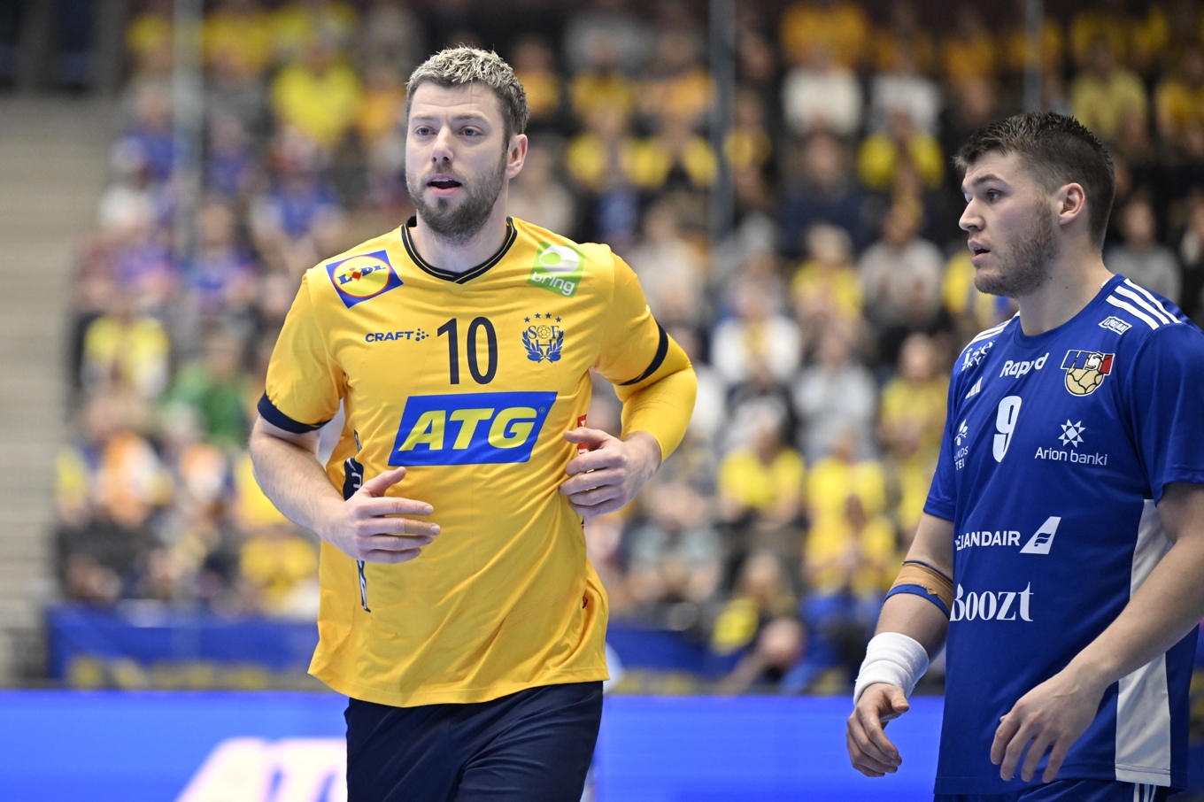 Niclas Ekberg är tillbaka i herrlandslaget till stundande handbolls-VM. Foto: Johan Nilsson/TT