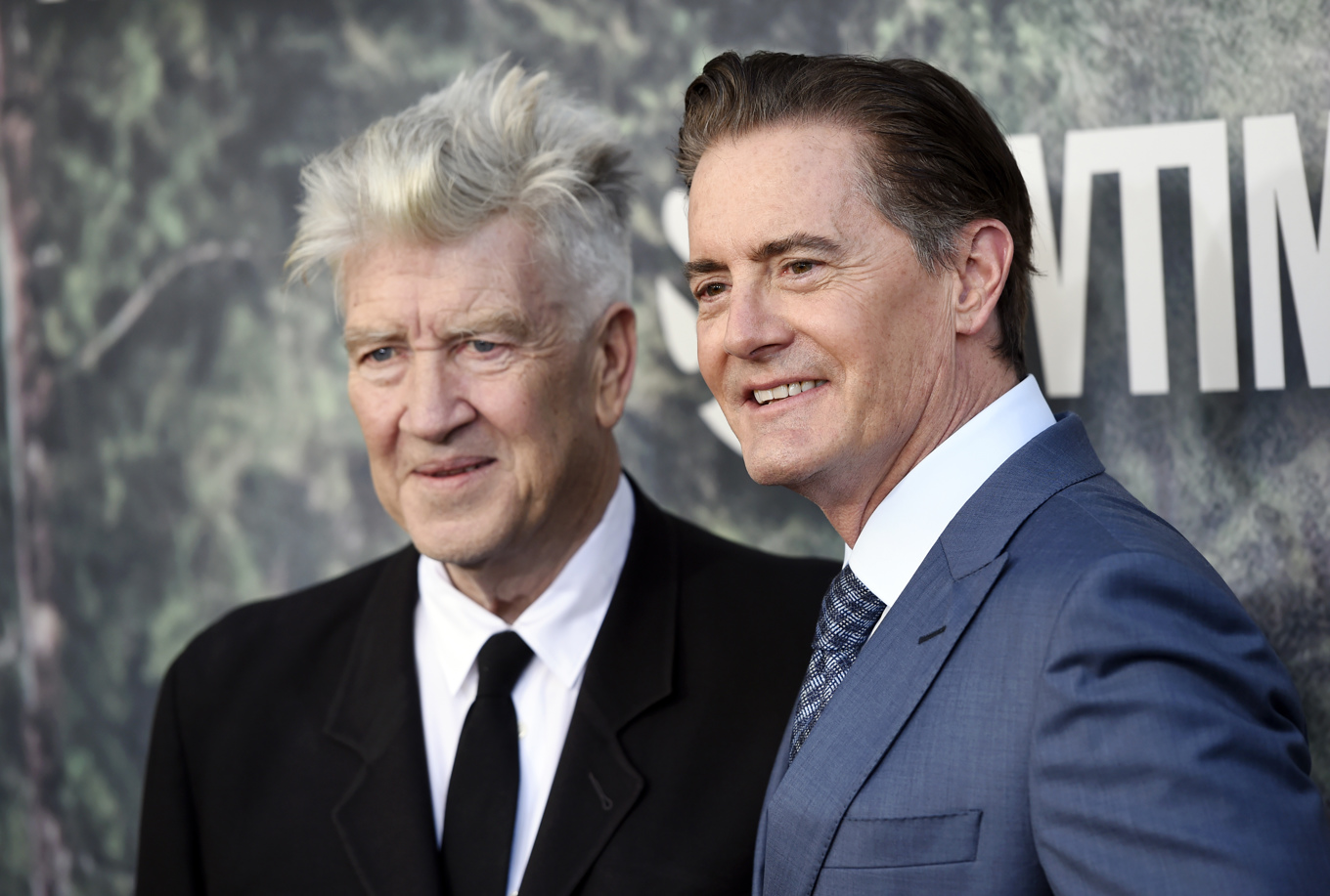 Kyle MacLachlan, till höger, var nära vän med David Lynch. Arkivbild. Foto: Chris Pizzello/AP/TT
