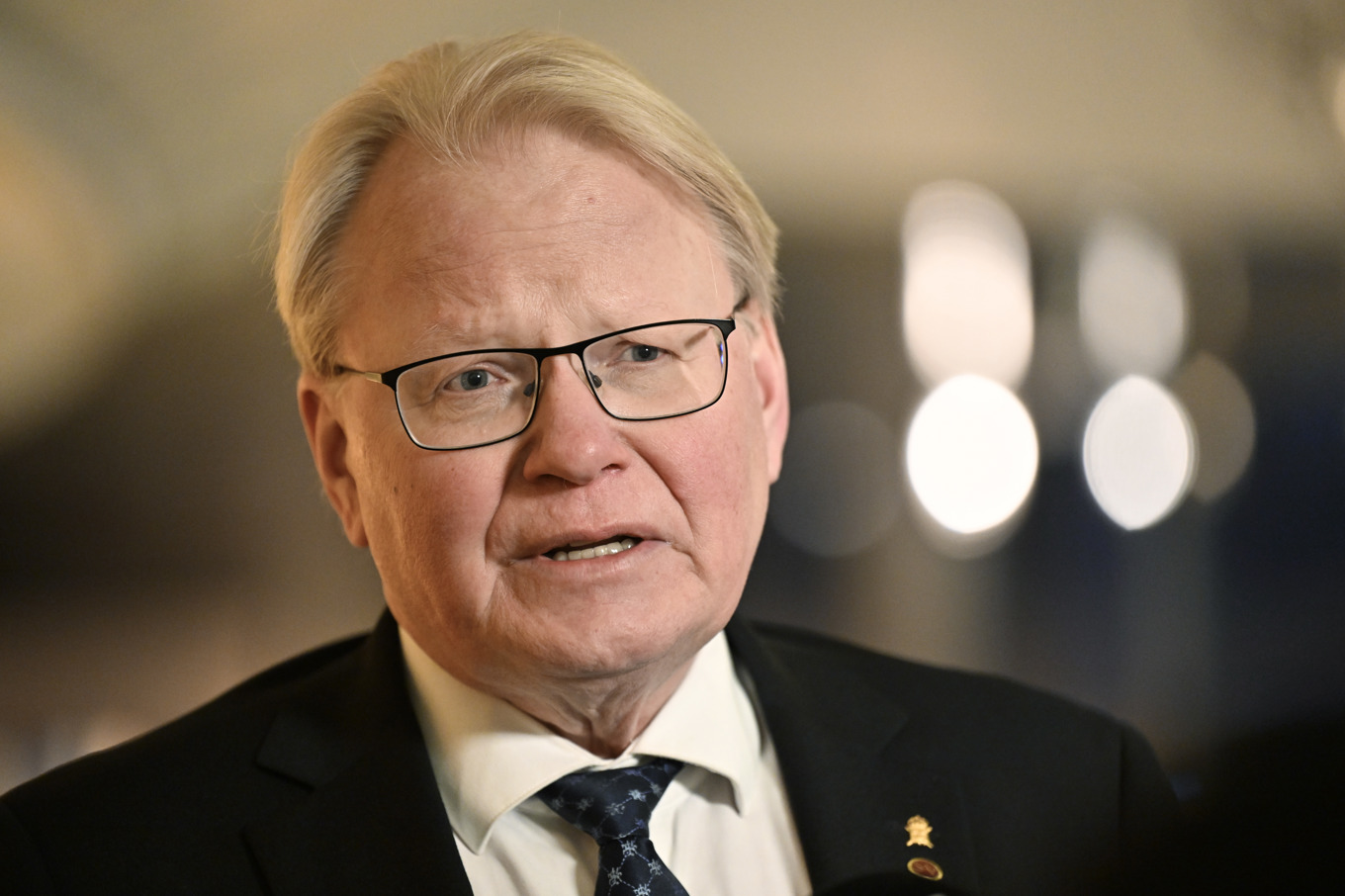 Socialdemokraternas Peter Hultqvist kräver Landerholms avgång. Arkivbild. Foto: Henrik Montgomery/TT