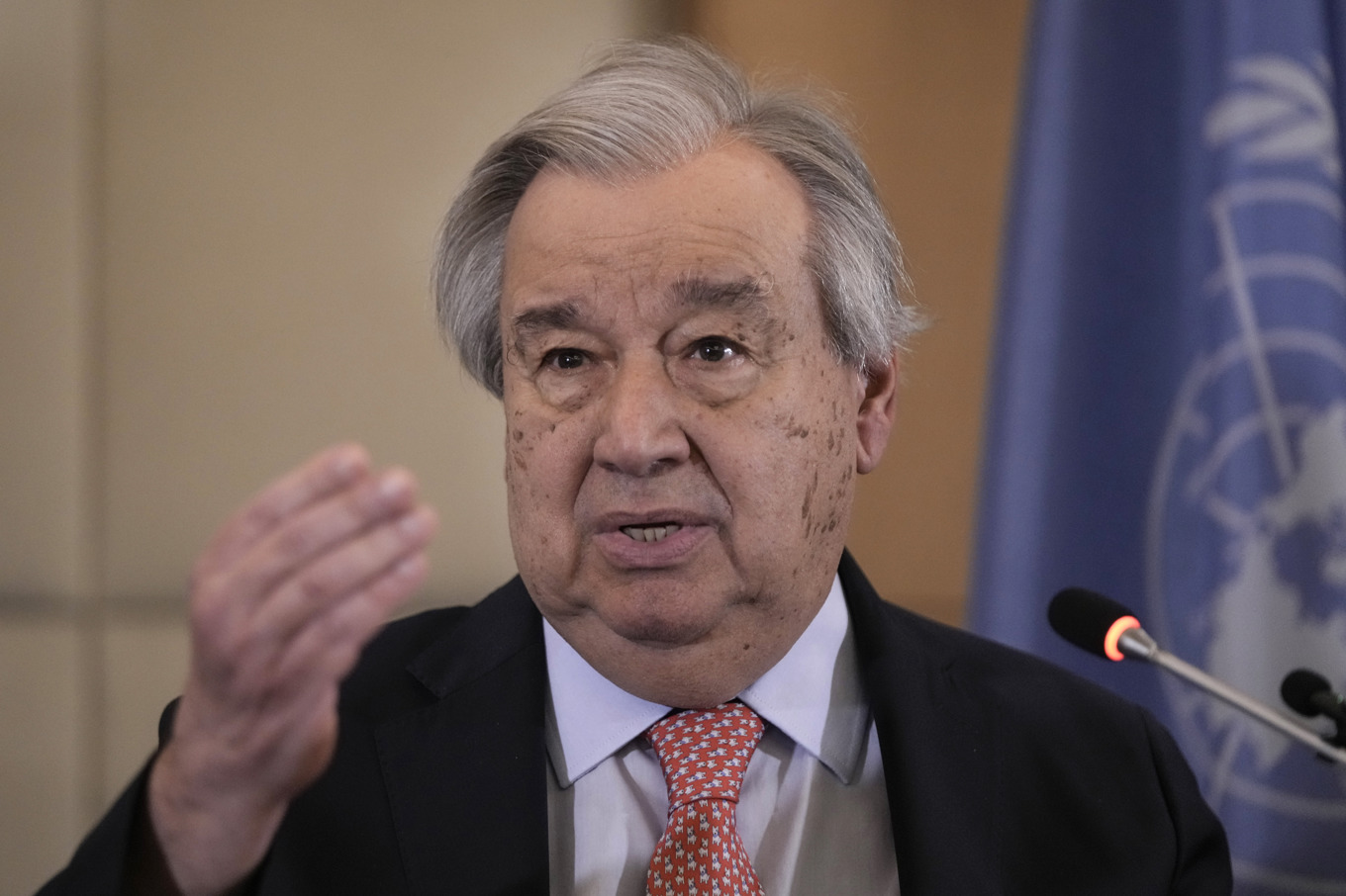 António Guterres. Arkivbild. Foto: Hassan Ammar/AP/TT