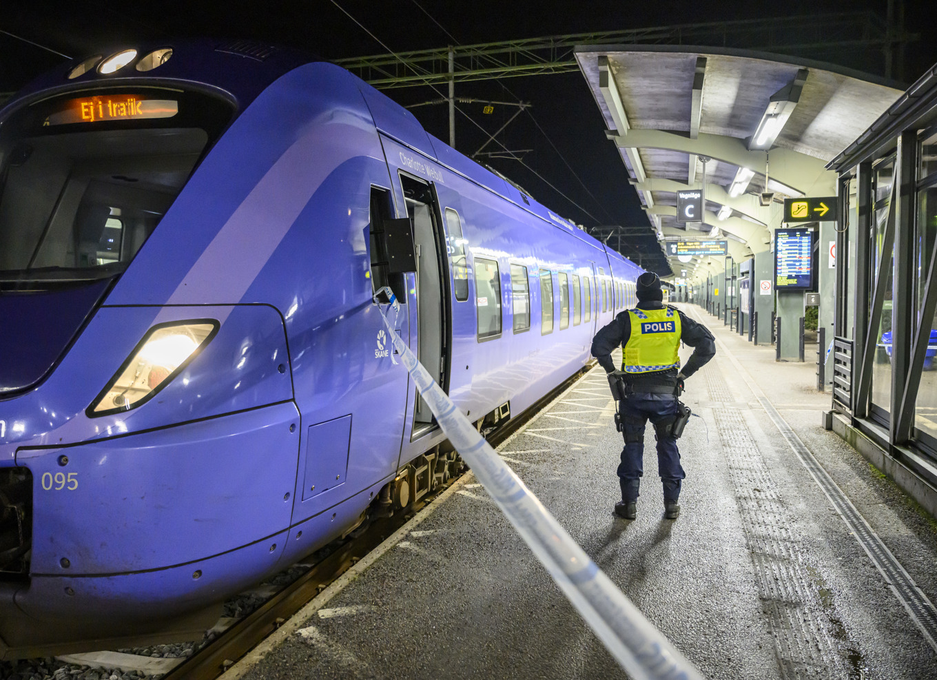 En man i 30-årsåldern sköts ihjäl vid järnvägsstationen i Lund i tisdags. Arkivbild. Foto: Johan Nilsson/TT
