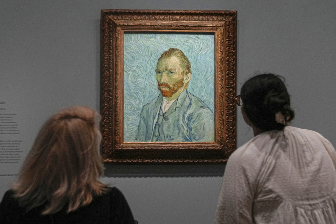 Ett självporträtt av Vincent Van Gogh. Arkivbild. Foto: Michel Euler/AP/TT