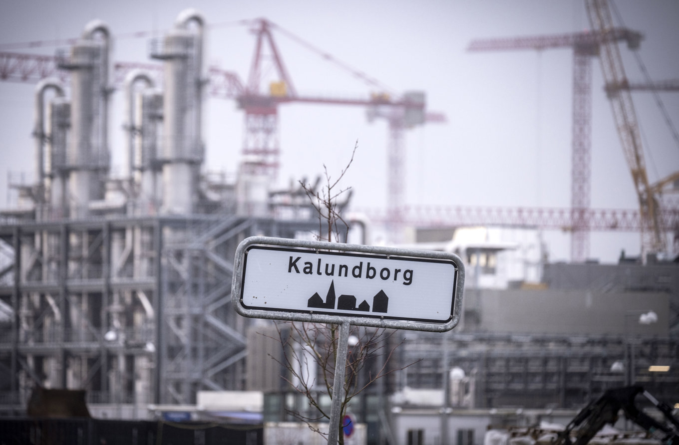 Novo Nordisk storsatsar i den danska småstaden Kalundborg och bygger ut fabriksområdet för cirka 65 miljarder kronor. Foto: Johan Nilsson/TT