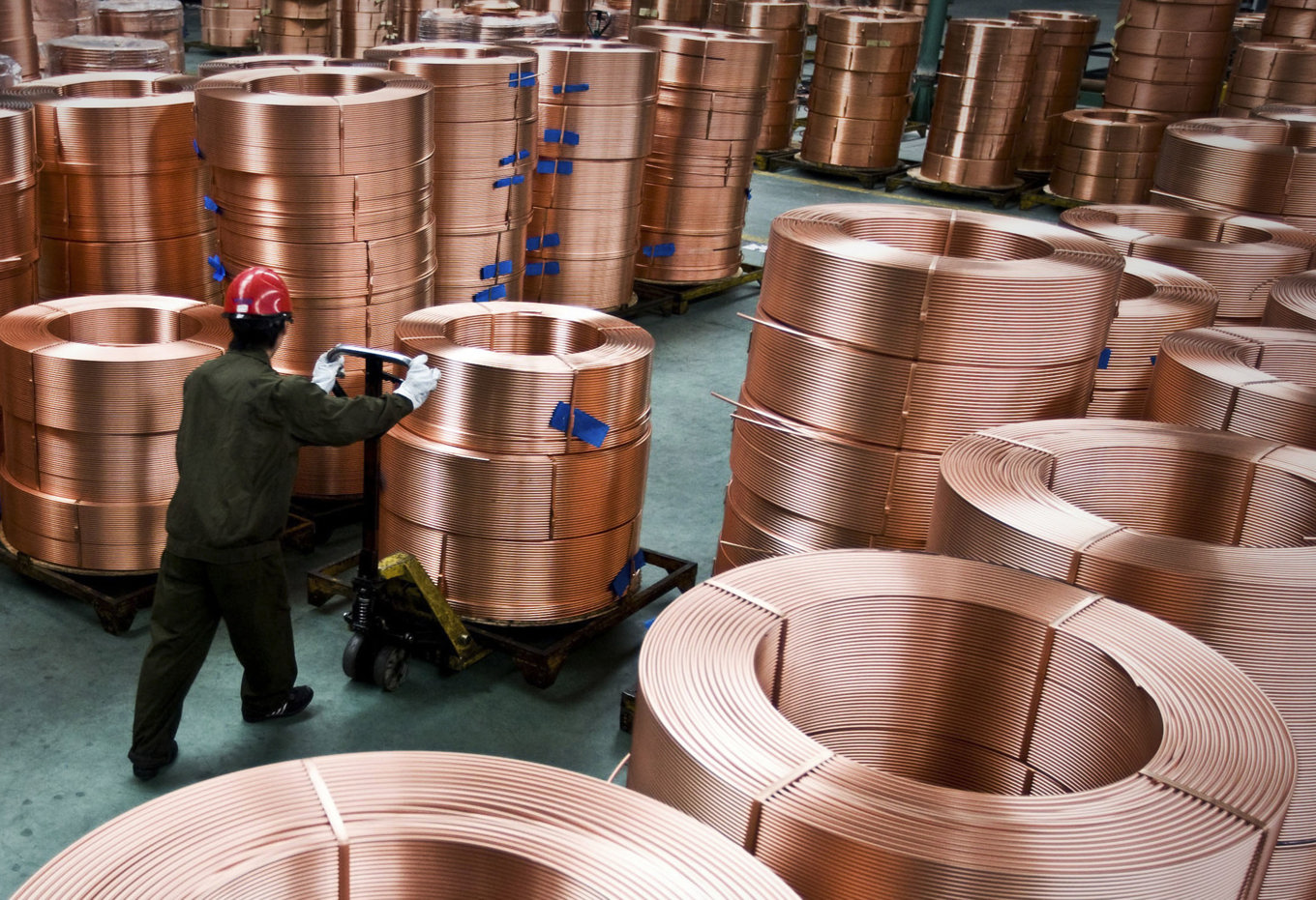 Temperaturmätare för svensk tillverkningsindustri för januari. Arkivbild Foto: AP/TT