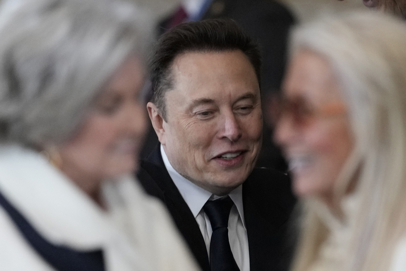 Teslas vd Elon Musk. Arkivbild. Foto: Julia Demaree Nikhinson/AP/TT