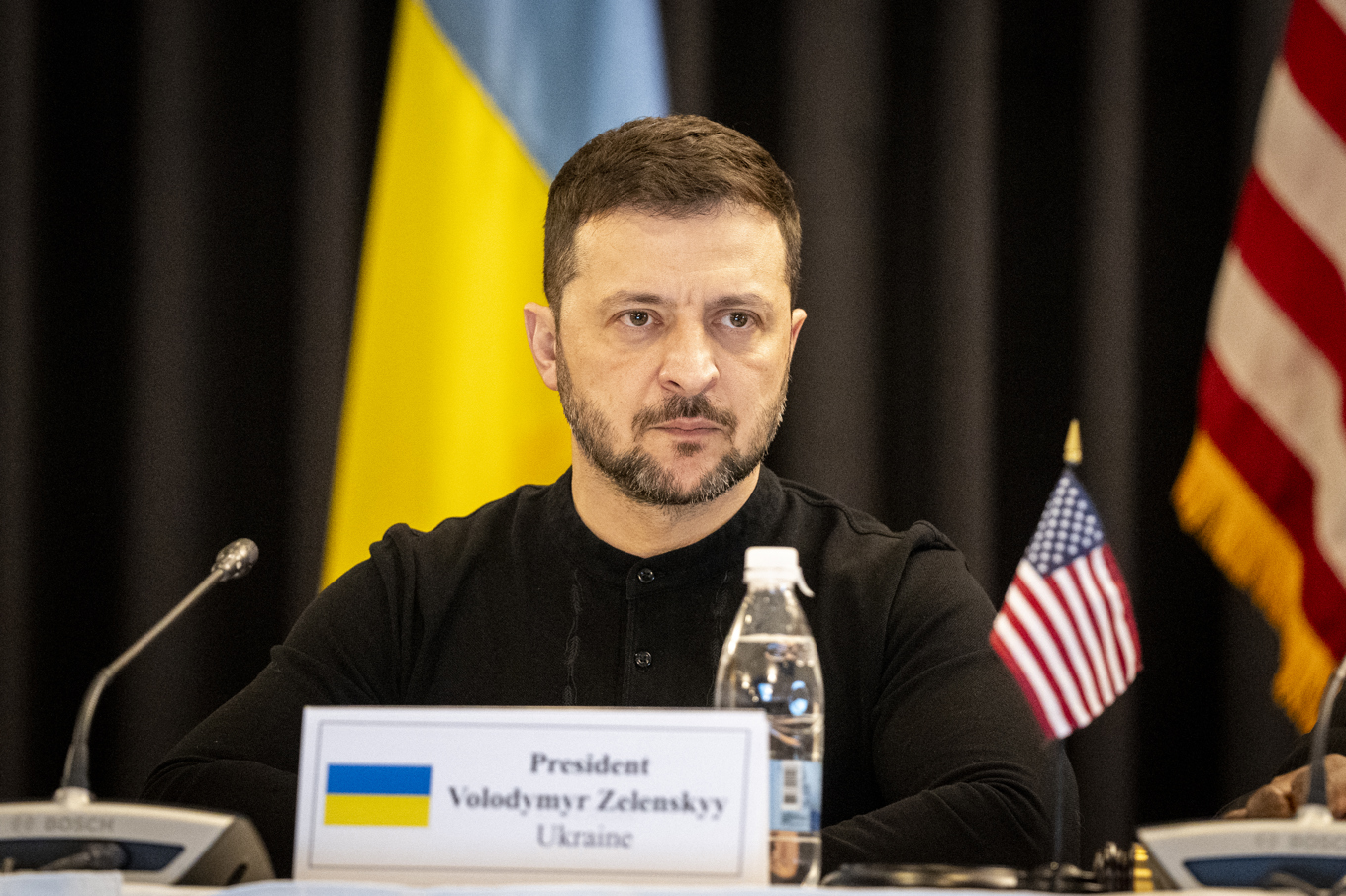 Volodymyr Zelenskyj. Arkivbild. Foto: Ida Marie Odgaard/AP/TT