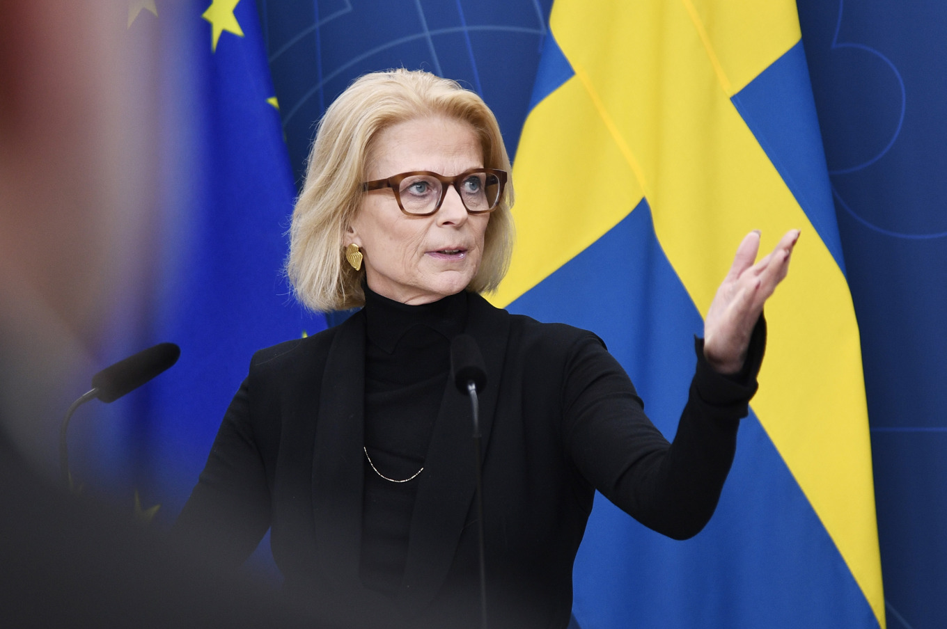 Finansminister Elisabeth Svantesson. Arkivbild. Foto: Lars Schröder/TT