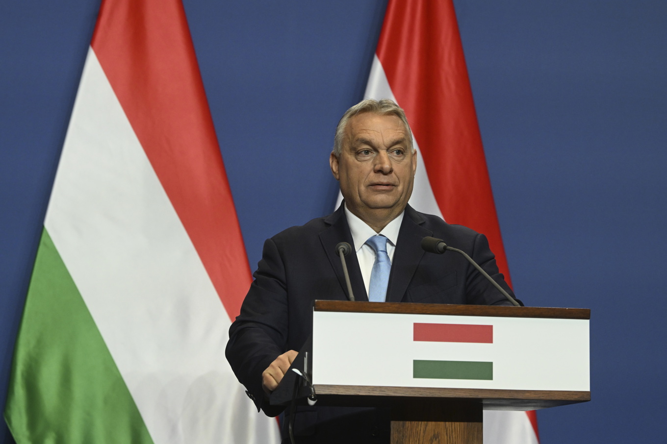Ungerns premiärminister Viktor Orbán. Arkivbild. Foto: Szilard Koszticsak/MTI via AP/TT