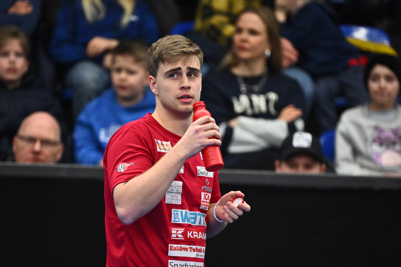 Truls Möregårdh, Eslövs AI BTK, under SM i Uppsala på lördagen. Foto: Claudio Bresciani/TT