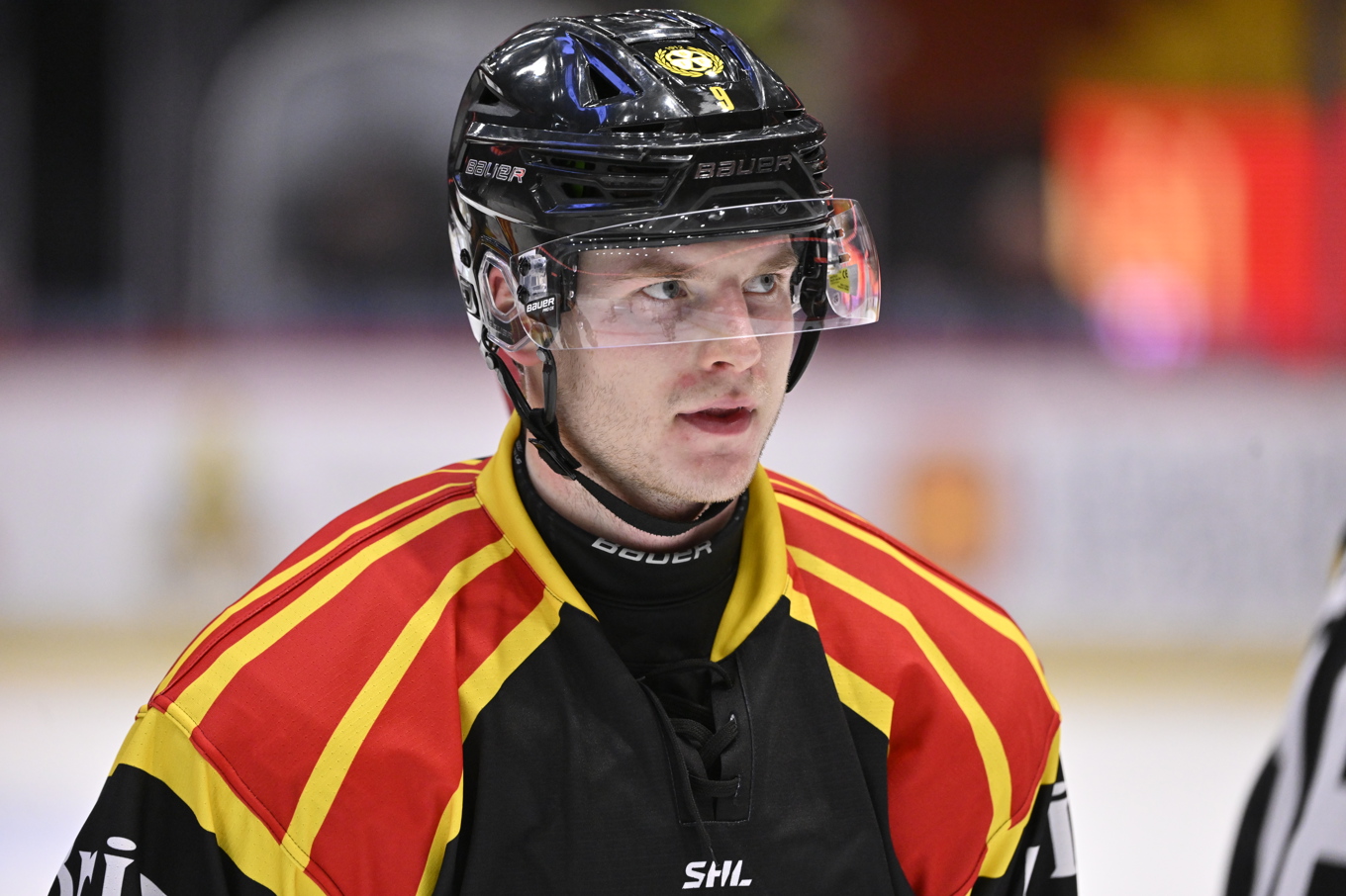 Victor Söderström var inblandad i fyra av Brynäs sex mål i 6–3-segern hemma mot HV71. Arkivbild. Foto: Henrik Montgomery/TT
