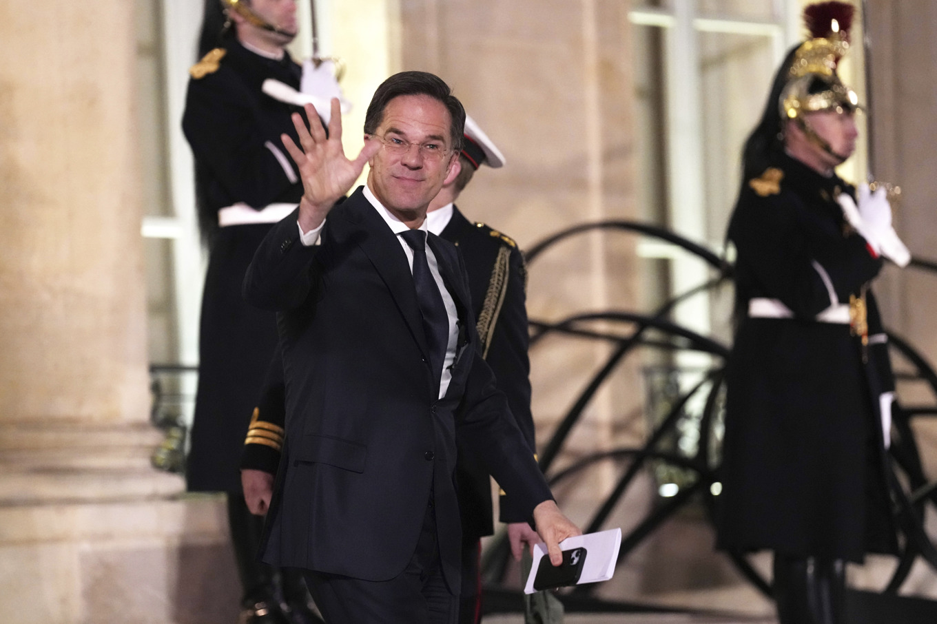 Natos generalsekreterare Mark Rutte. Foto: Aurelien Morissard/AP/TT