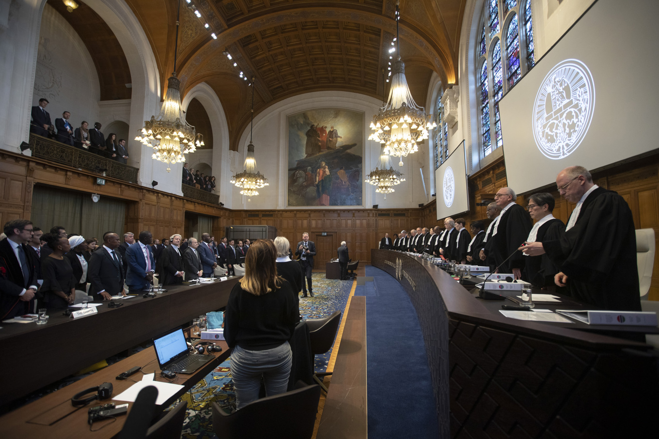 Internationella domstolen löser tvister mellan nationer. Arkivbild. Foto: Peter Dejong/AP/TT