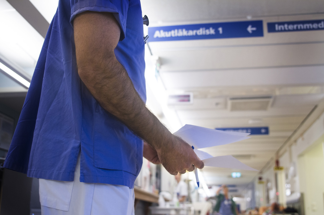 7,5 miljoner timmars övertid för landets läkare under 2024, enligt en undersökning från Läkarförbundet. Arkivbild. Foto: isabell Höjman/TT