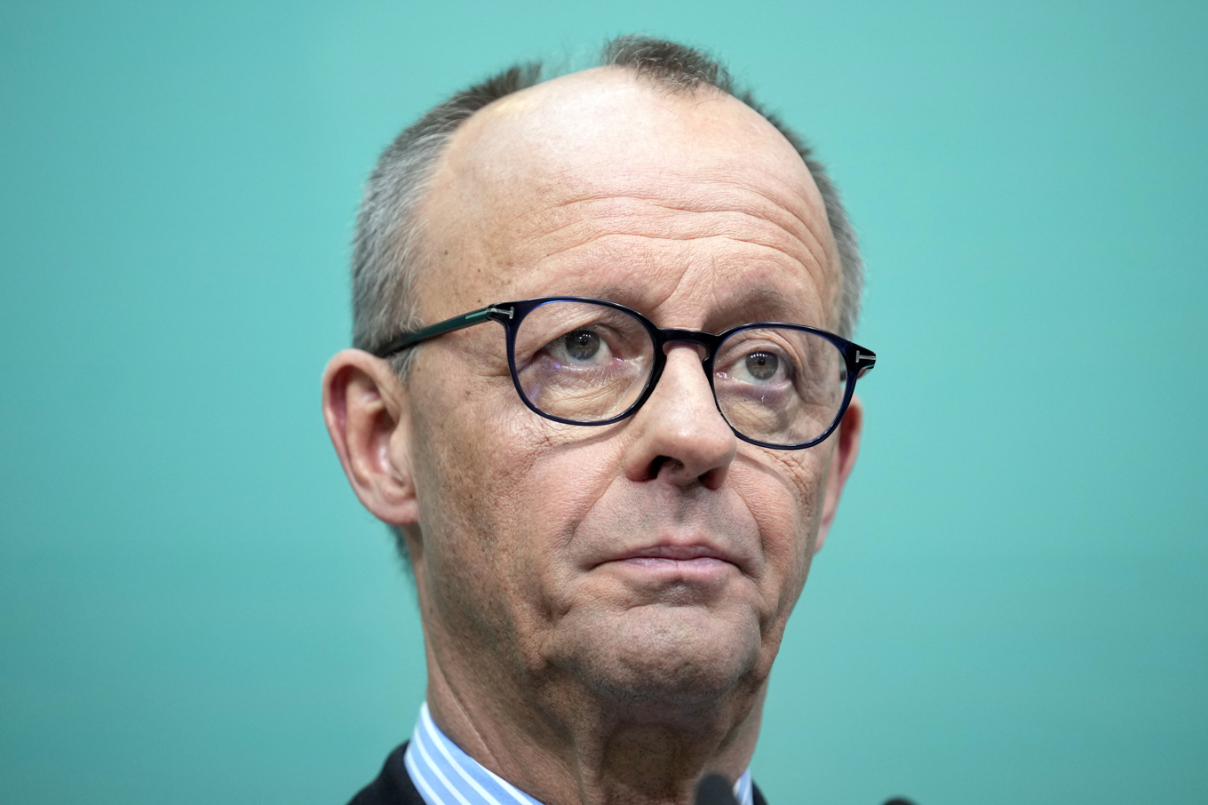 Friedrich Merz, som väntas bli Tysklands näste förbundskansler, lovar miljarder till försvaret. Foto: Ebrahim Noroozi/AP/TT