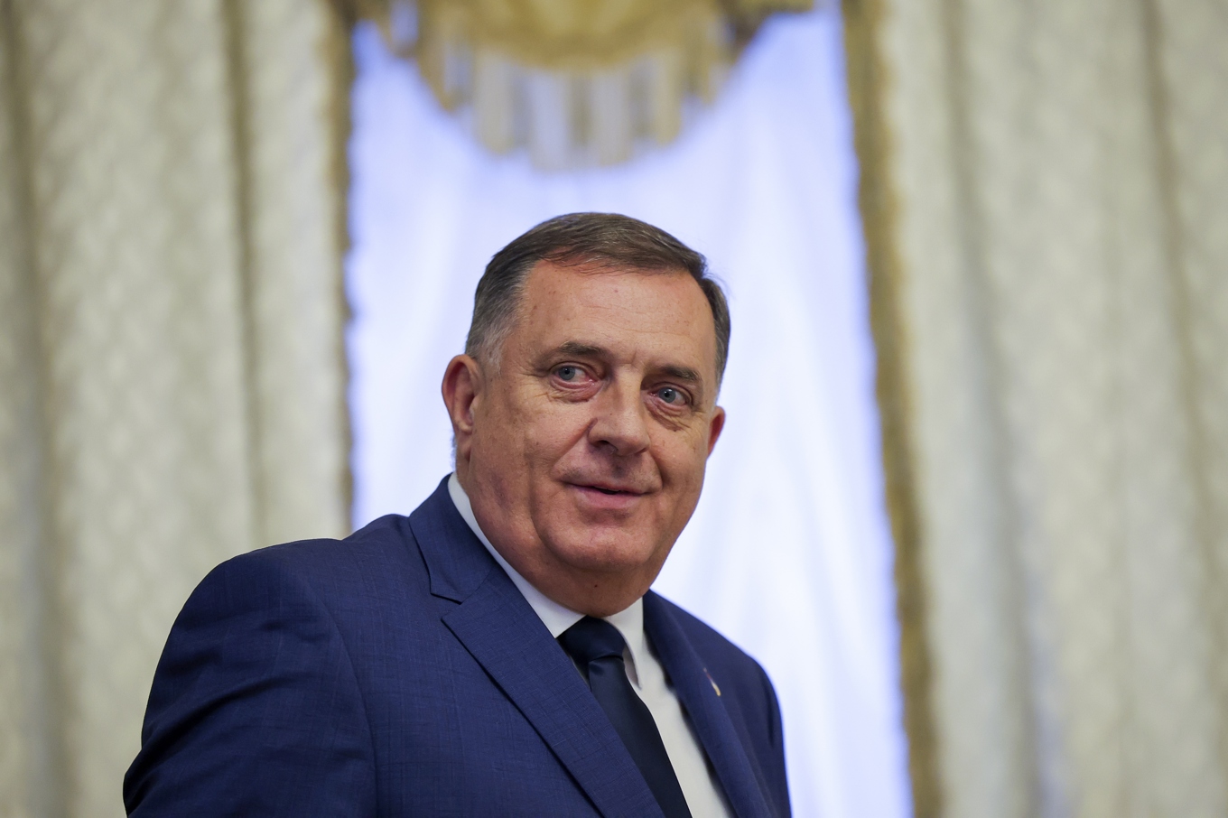 Bosnienserbernas ledare Milorad Dodik. Arkivbild. Foto: Anton Vaganov/AP/TT