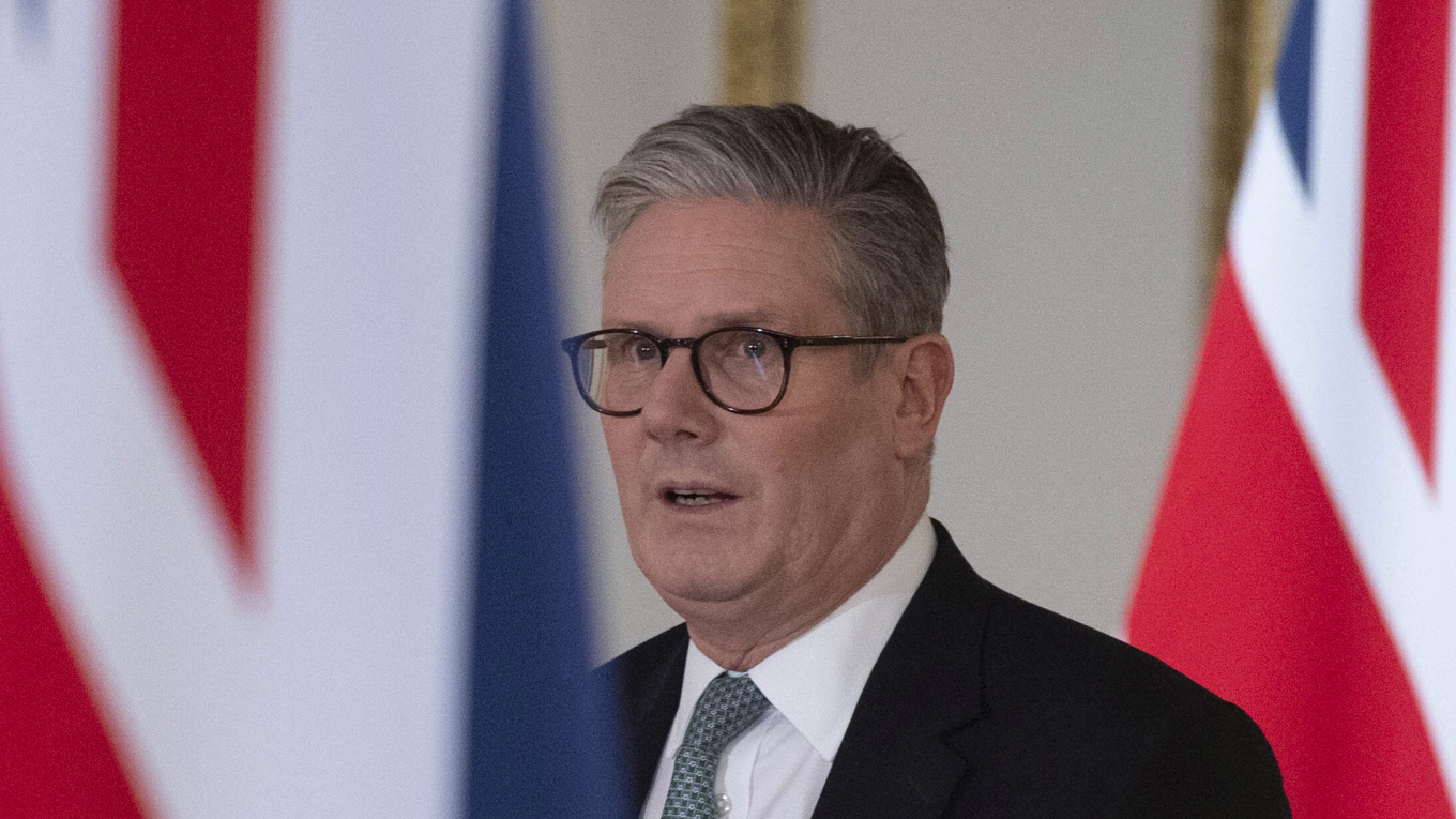Storbritanniens premiärminister Keir Starmer är beredd att skicka soldater till Ukraina vid en uppgörelse om vapenvila. Arkivbild. Foto: Julian Simmonds/Pool via AP/TT