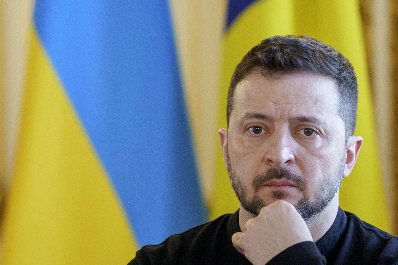 Ukrainas president Volodymyr Zelenskyj på bild från tidigare i mars. Foto: Javad Parsa/NTB/TT
