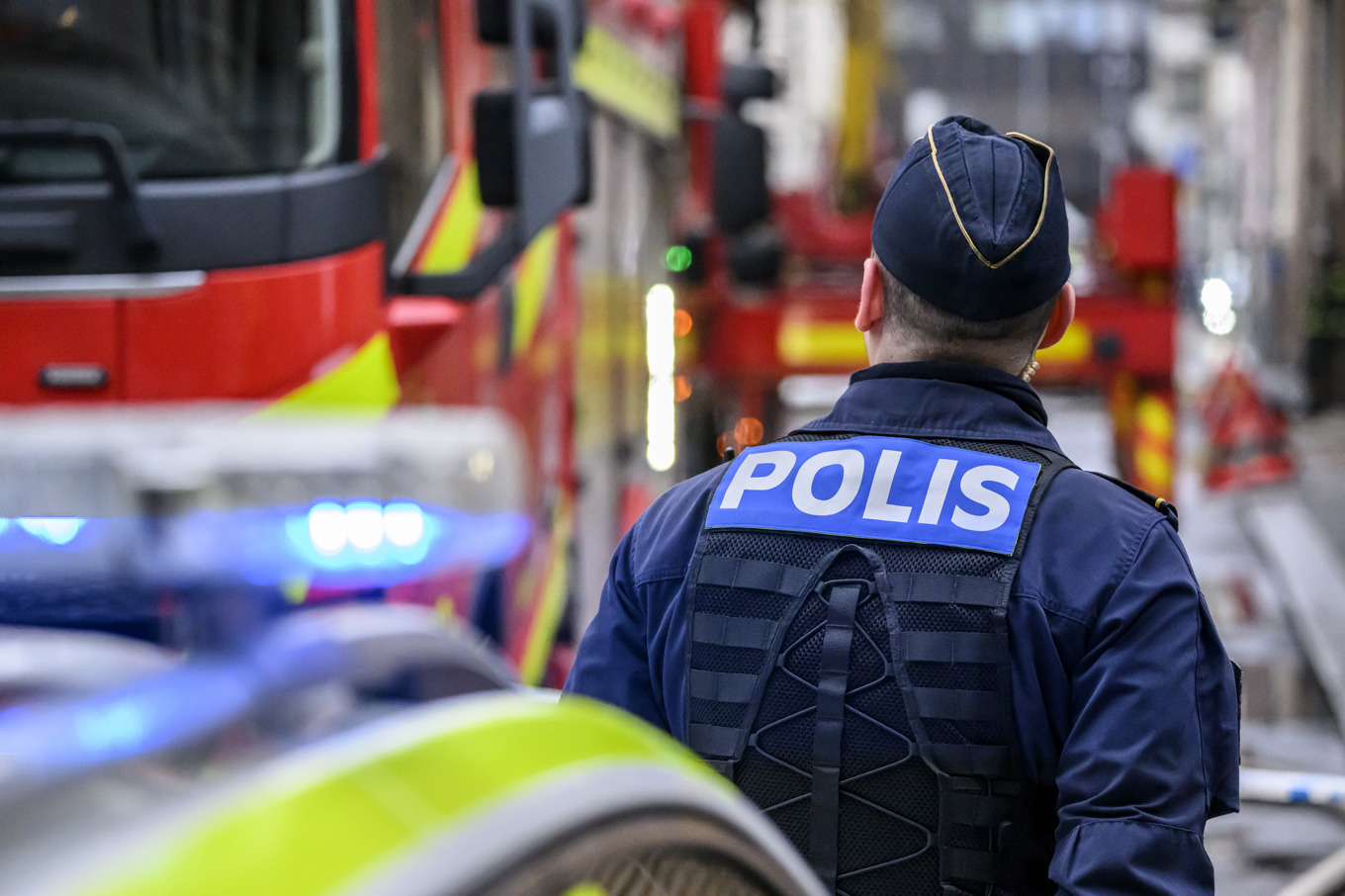 En industrianläggning började under natten till lördagen att brinna i Kilafors. Arkivbild. Foto: Johan Nilsson/TT