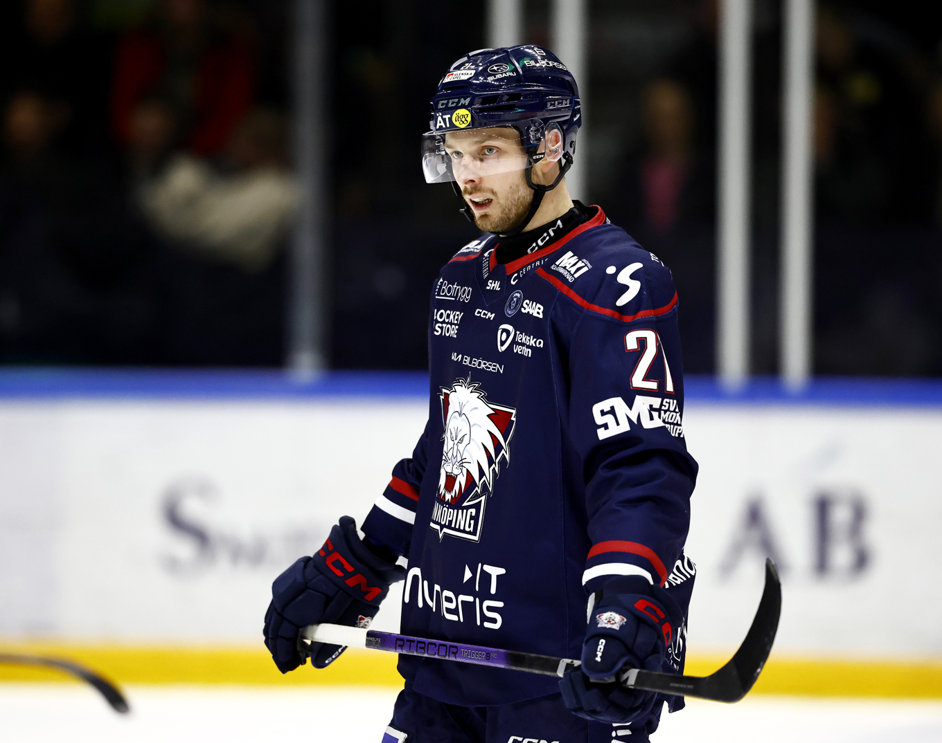 Christoffer Ehn sköt Linköping kvar i SHL. Arkivbild. Foto: Stefan Jerrevång/TT