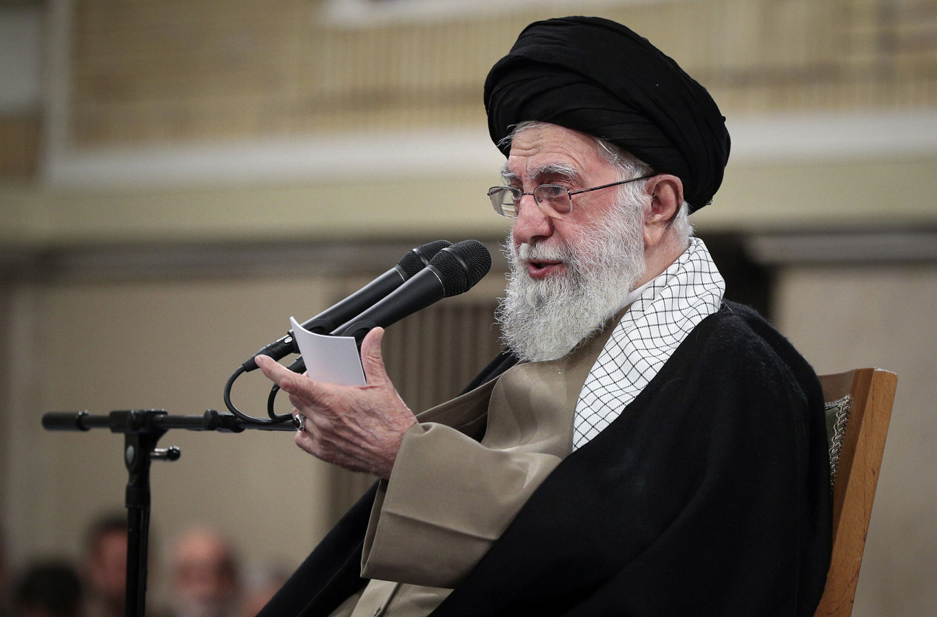 Irans högste ledare ayatolla Ali Khamenei. Foto: Irans regim via AP/TT