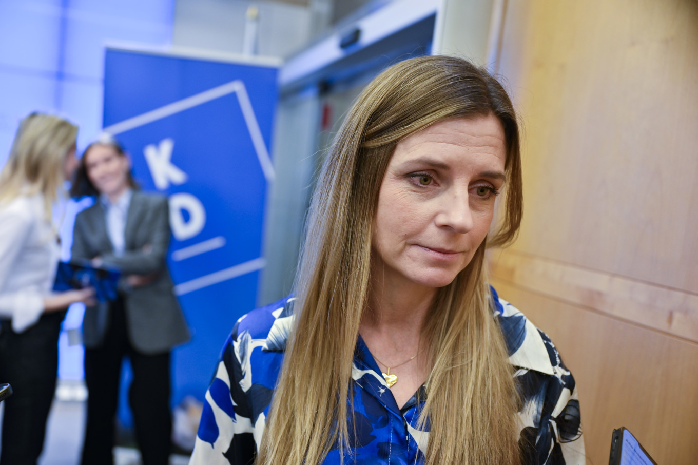 KD:s partisekreterare Liza-Maria Norlin. Foto: Pontus Lundahl/TT