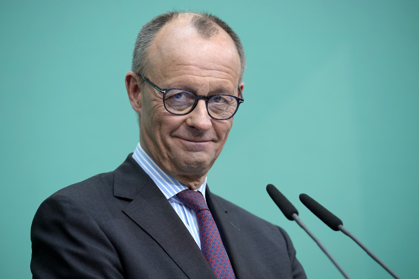 Friedrich Merz, som väntas bli Tysklands nästa förbundskansler. Arkivbild. Foto: Ebrahim Noroozi/AP/TT