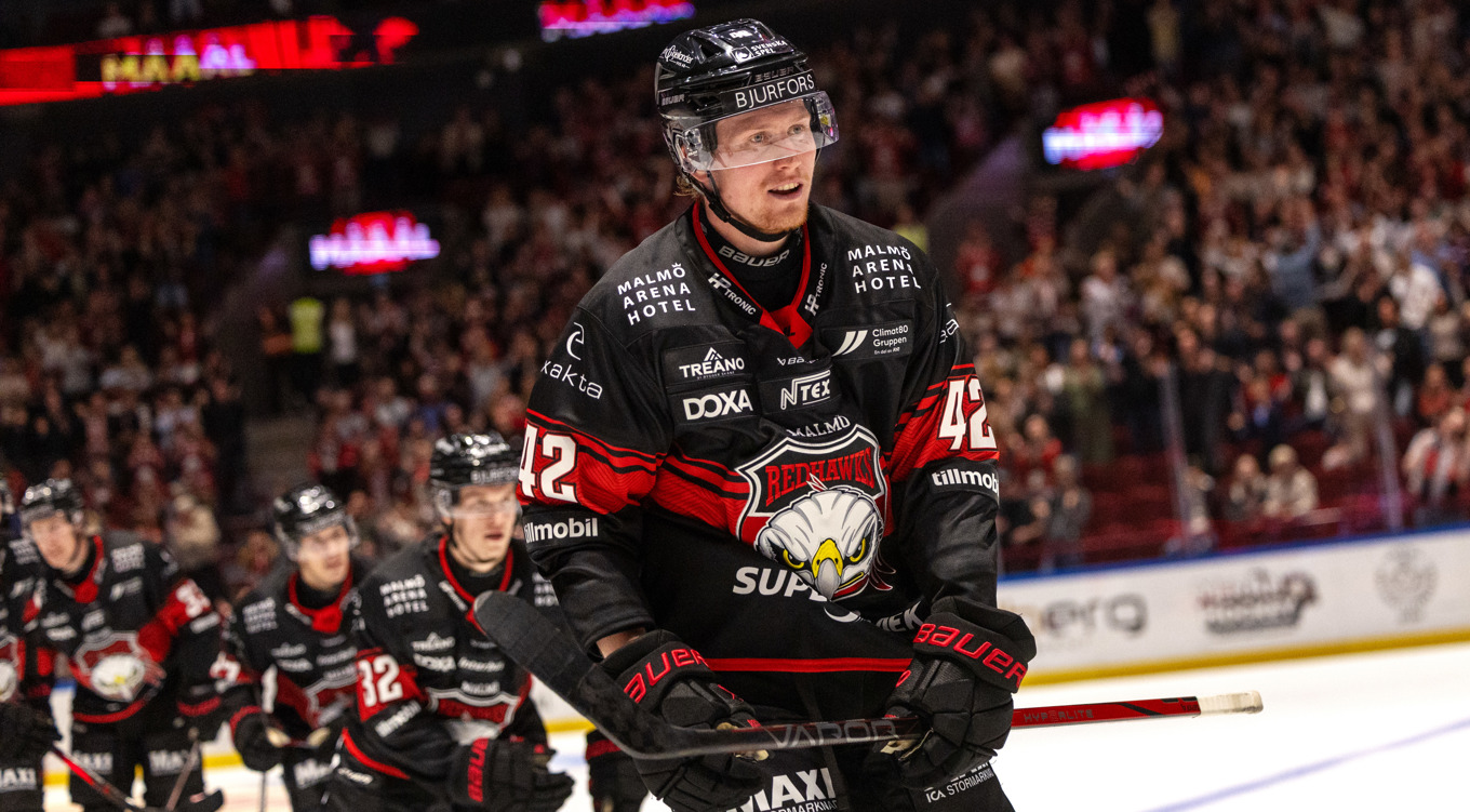 Malmö är vidare till kvartsfinal efter 2–0 i matcher mot Rögle. Arkivbild. Foto: Andreas Hillergren/TT