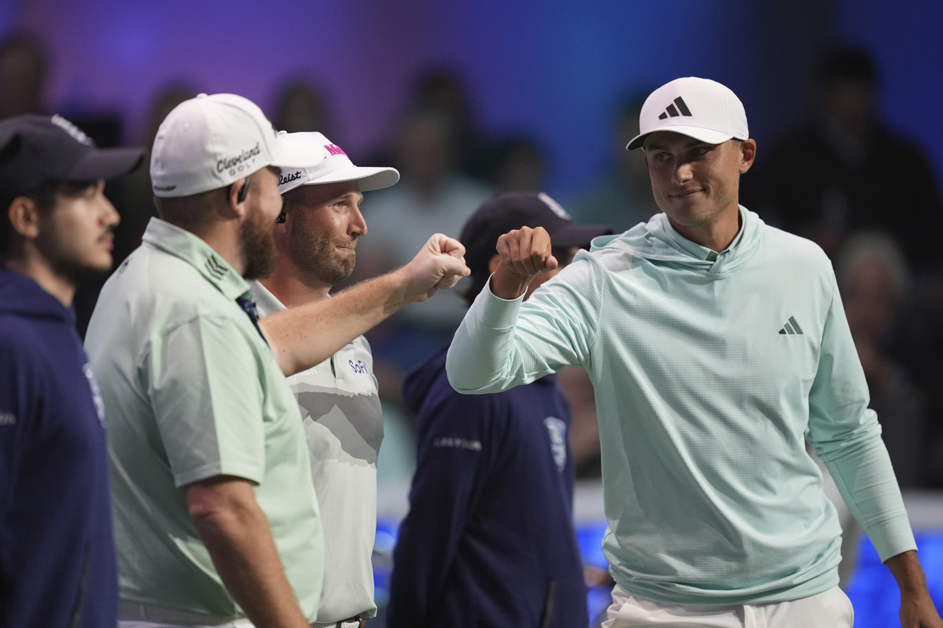 Ludvig Åbergs "The Bay" är utslaget ur TGL. Arkivbild. Foto: Rebecca Blackwell/AP/TT