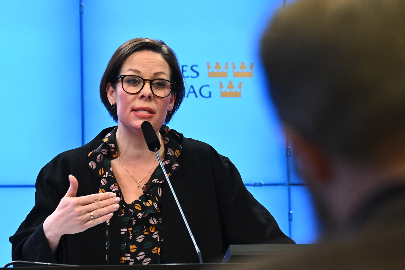 Utrikesminister Maria Malmer Stenergard (M) har varit i Israel och Palestina. Arkivbild. Foto: Claudio Bresciani/TT