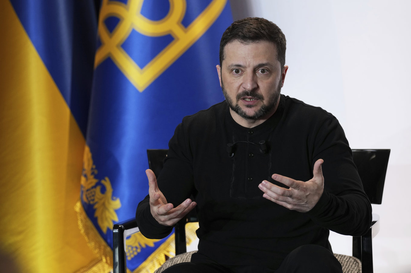 Ukrainas president Volodymyr Zelenskyj. Foto: Aurelien Morissard/AP/TT